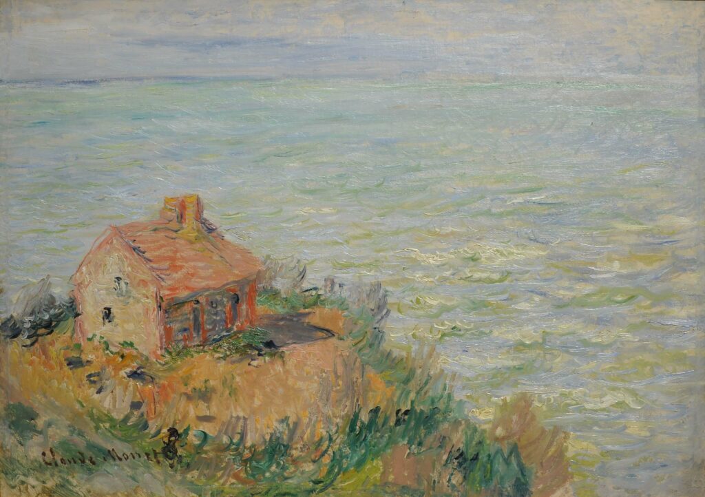 « Cabane des douaniers, effet d'après-midi », Claude Monet, 1882