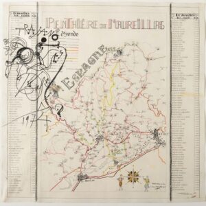 Affiche - Penthière de Maureillas - Dessin de Dali 1974